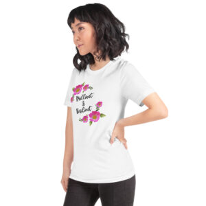 Adult Brilliant & Resilient Prairie Rose Unisex T-Shirt