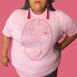 Native Goddess Rose Gold Short-Sleeve Unisex T-Shirt