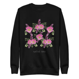 Prairie Rose Bouquet Print Sweatshirt